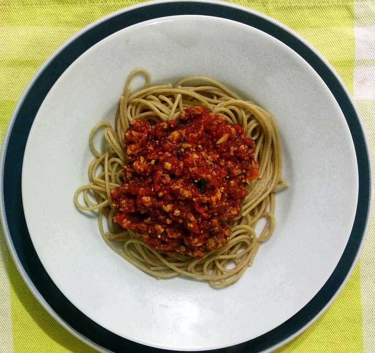 Pasta-sauce-with-tofu ~ Cook Eat Live Love