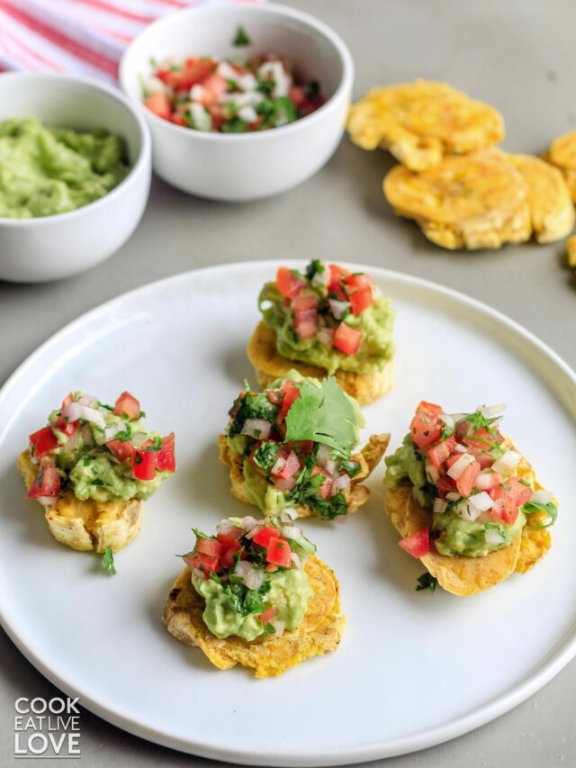 Crispy Baked Tostones - Cook Eat Live Love