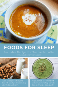 Pinterest Pin Foods for Sleep