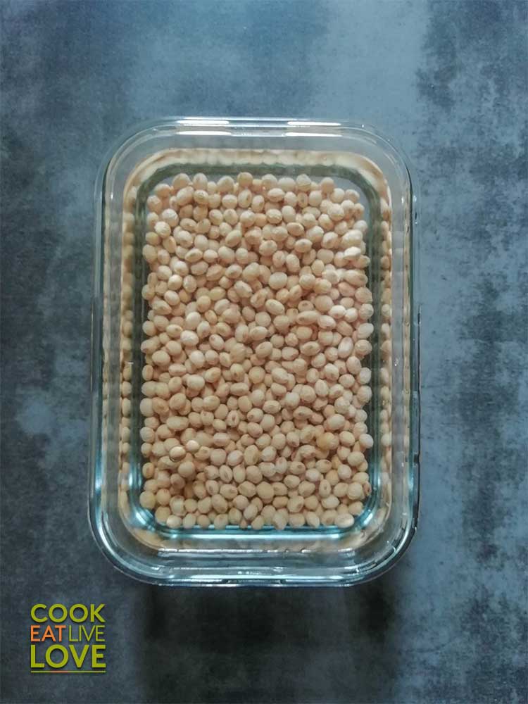 SOAKINGSOYBEANS Cook Eat Live Love