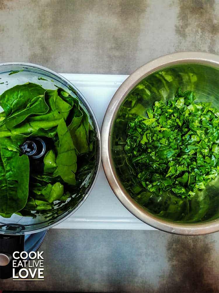 spinachchop Cook Eat Live Love