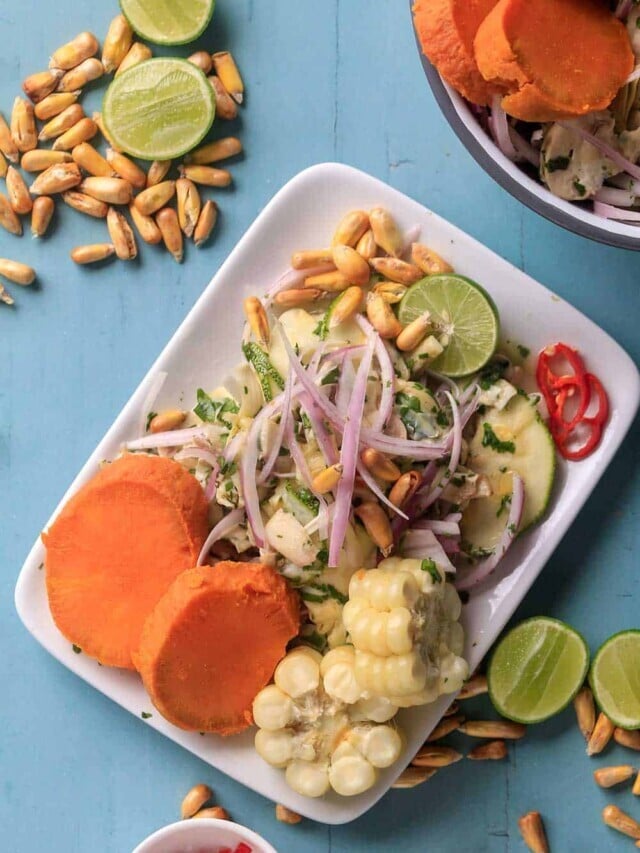Peruvian Vegan Ceviche