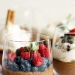 Pin for pinterest graphic with image of chia pudding and text on top.