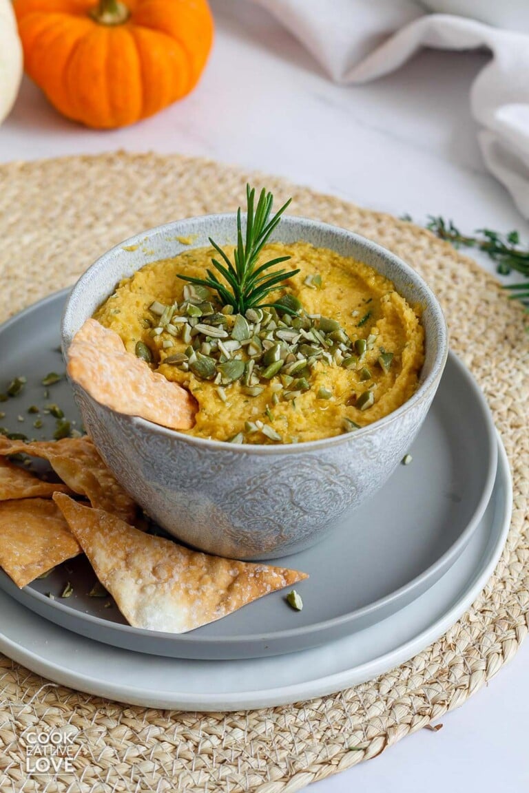 Easy Savory Pumpkin Dip Cook Eat Live Love