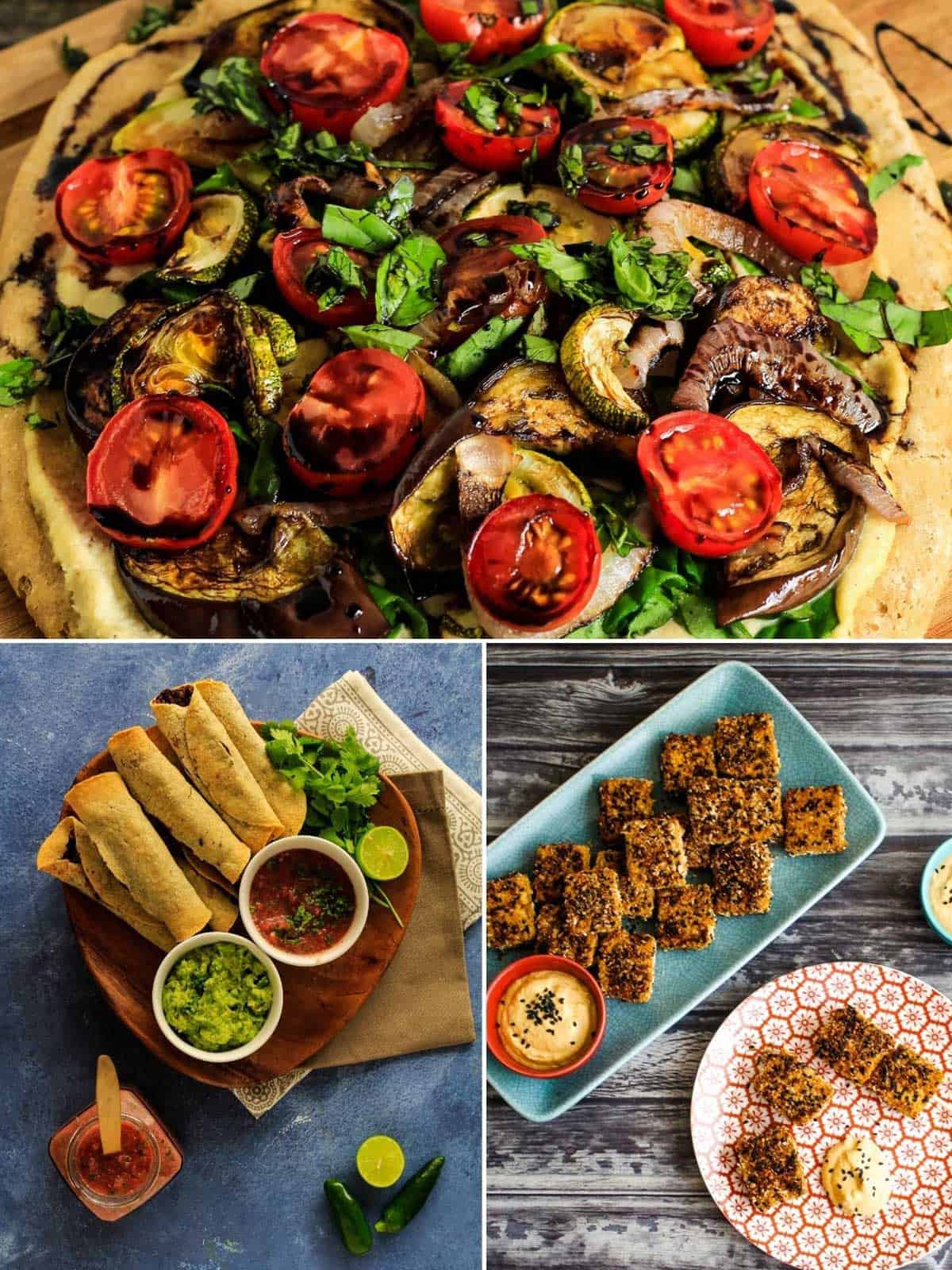 GameDay Vegetarian Snack Recipes - Cook Eat Live Love