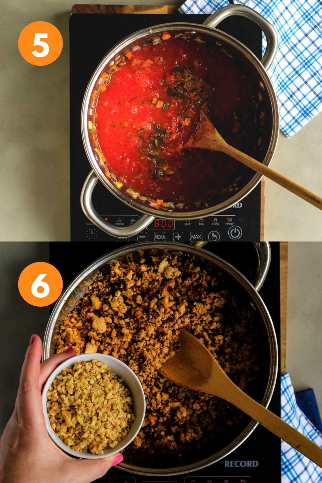 Healthy Tofu Bolognese Sauce Recipe Cook Eat Live Love