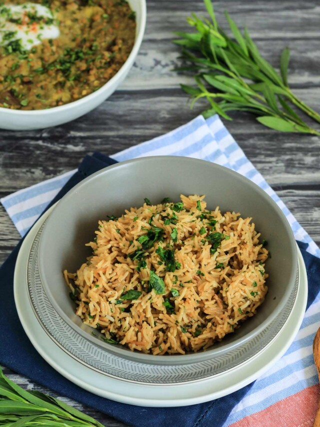 Instant Pot Basmati Rice Pilaf Cook Eat Live Love