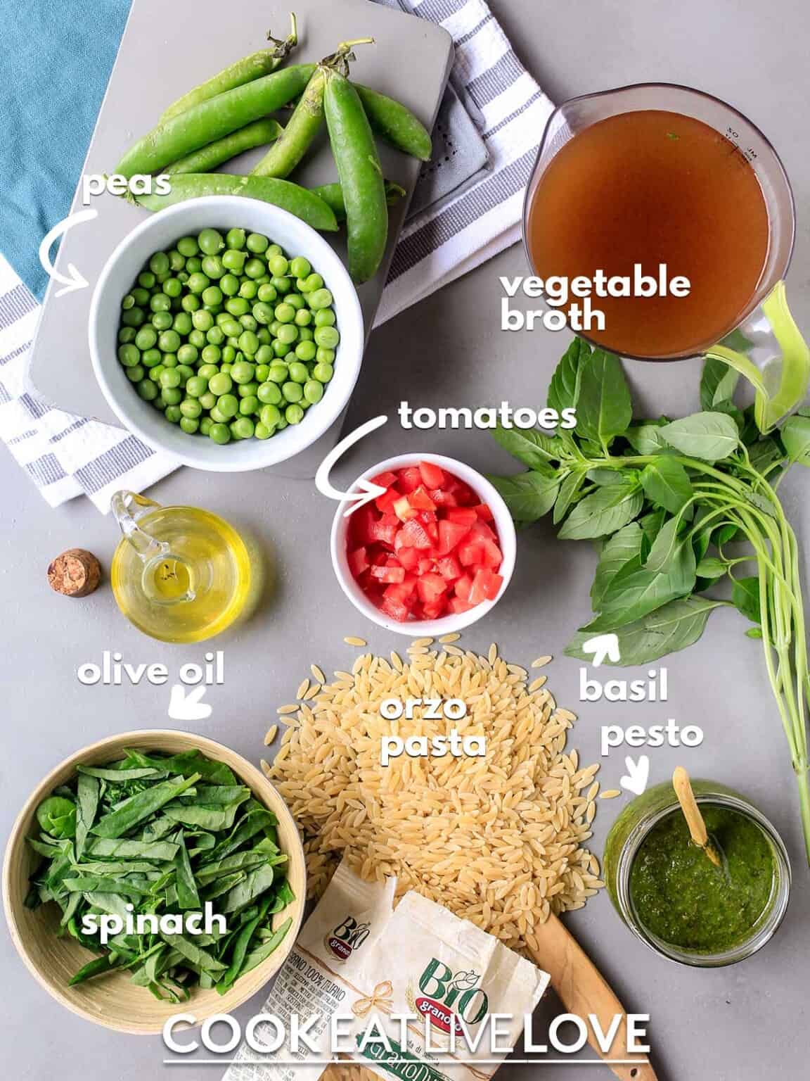 Easy Basil Pesto Orzo Recipe Cook Eat Live Love