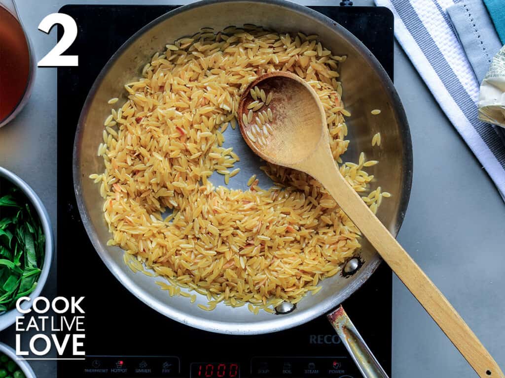 Easy Basil Pesto Orzo Recipe Cook Eat Live Love