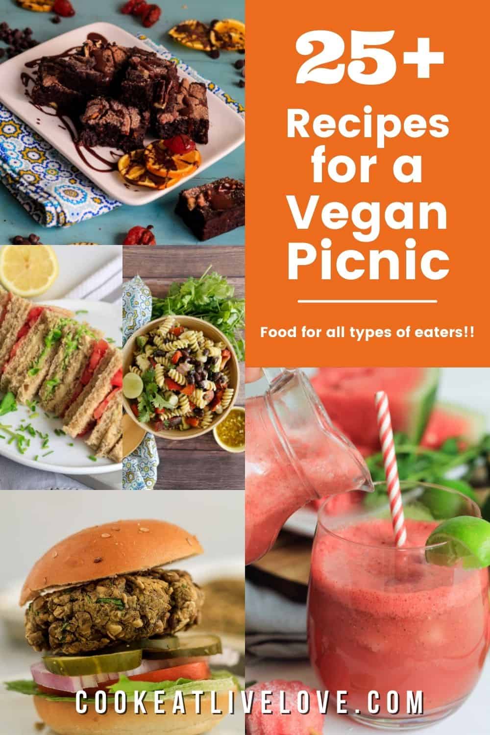 Ultimate Guide to Vegan Picnic Foods - Cook Eat Live Love