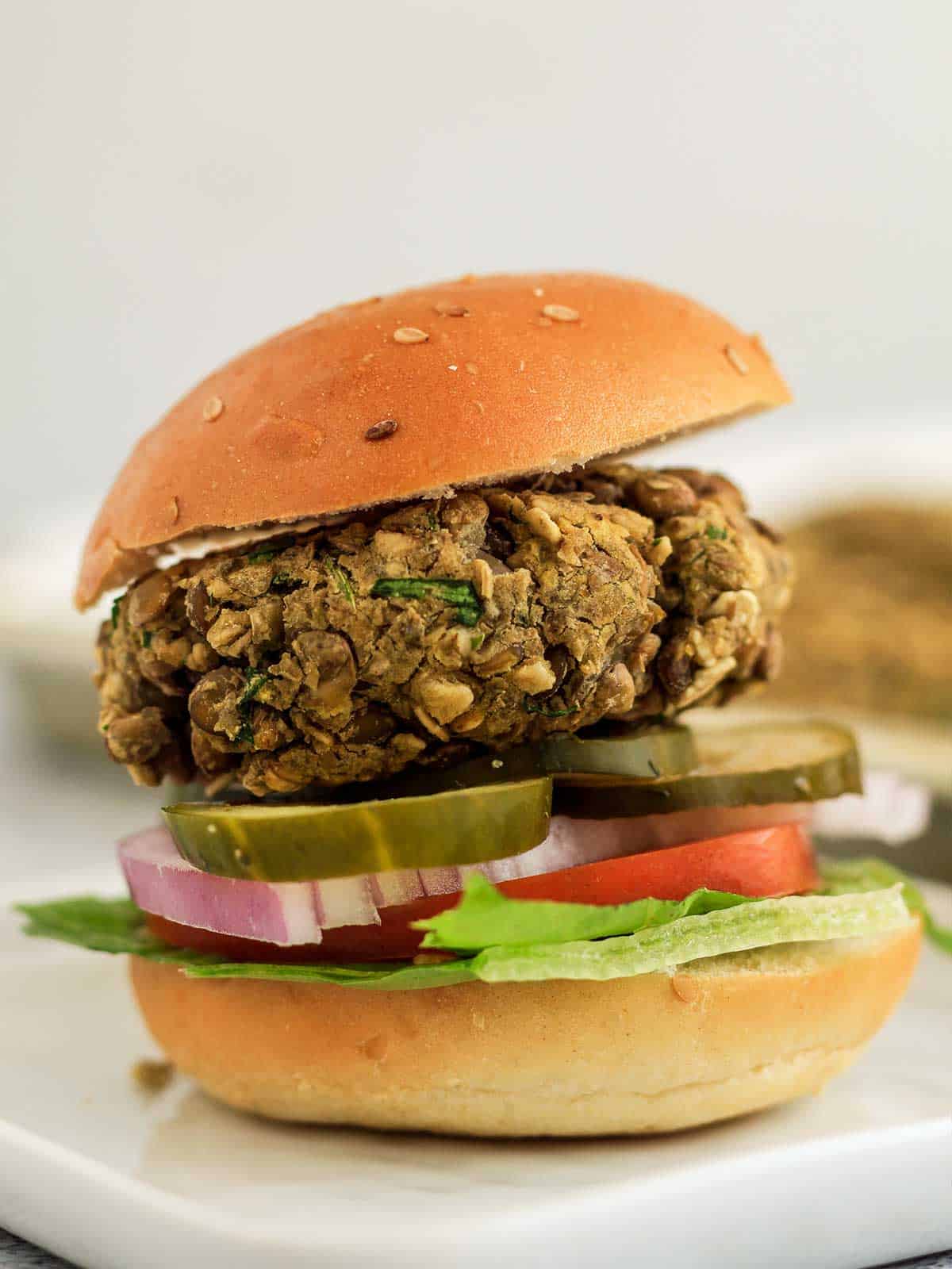 Lentil Chia Vegan Sliders - Cook Eat Live Love