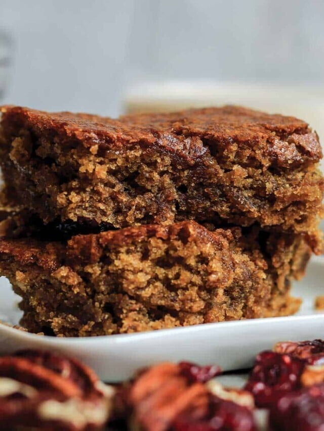 Healthy Vegan Blondies