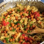 PIn for pinterest graphic with image of hands holding bowl of pasta and making the pasta