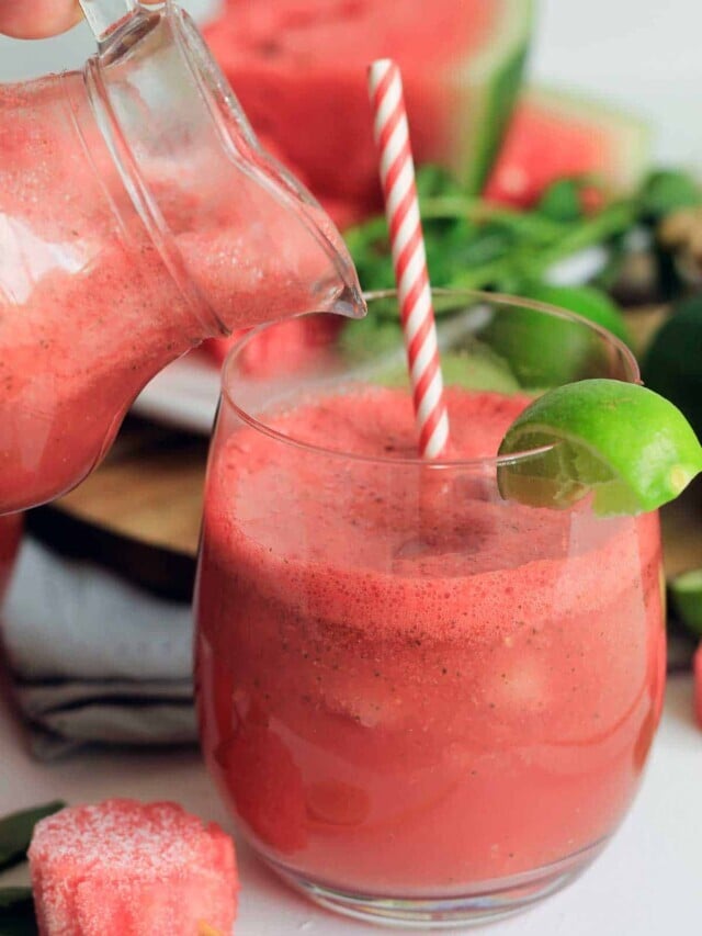 Refreshing Cucumber Watermelon Soda
