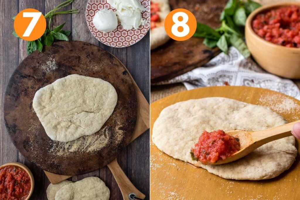 Easy Flatbread Pizza Dough Recipe No Yeast Cook Eat Live Love