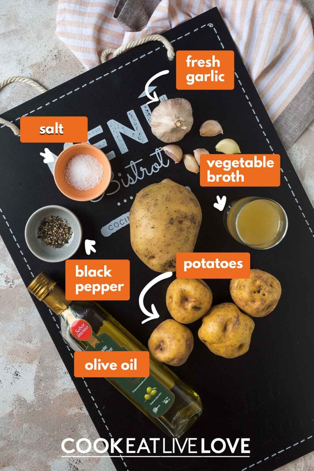 Best Mashed Potatoes (Without Butter or Milk) Cook Eat Live Love