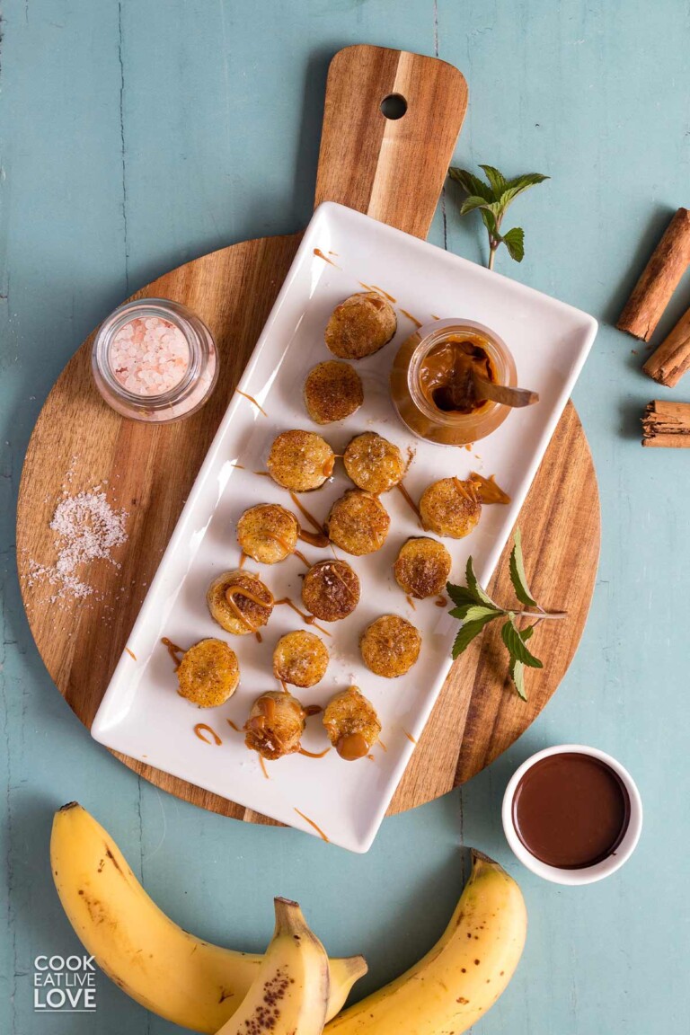 Easy Air Fryer Bananas Recipe Cook Eat Live Love