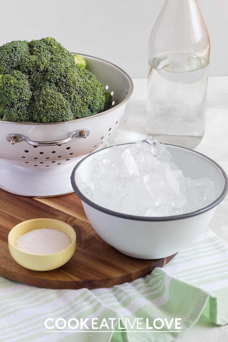 How to Blanch Broccoli Cook Eat Live Love