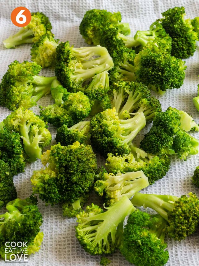How to Blanch Broccoli Cook Eat Live Love