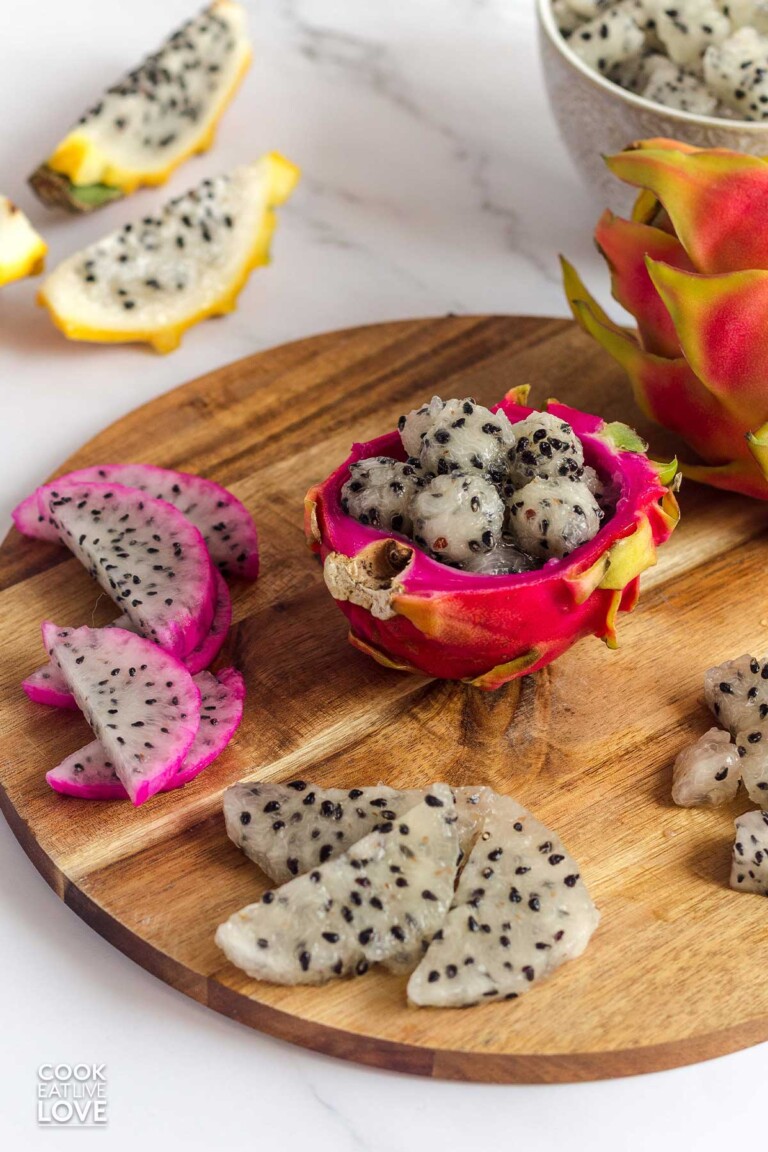 How to Cut Dragon Fruit Cook Eat Live Love