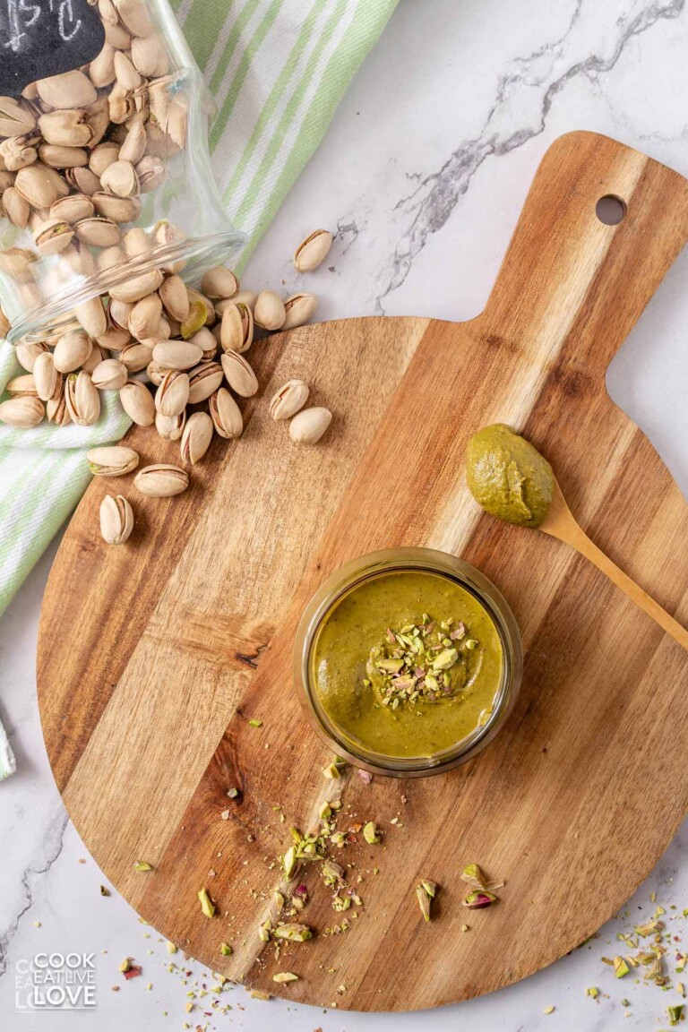Homemade Pistachio Butter Recipe Cook Eat Live Love