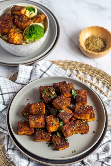 Smoked Tofu in the Oven - Cook Eat Live Love