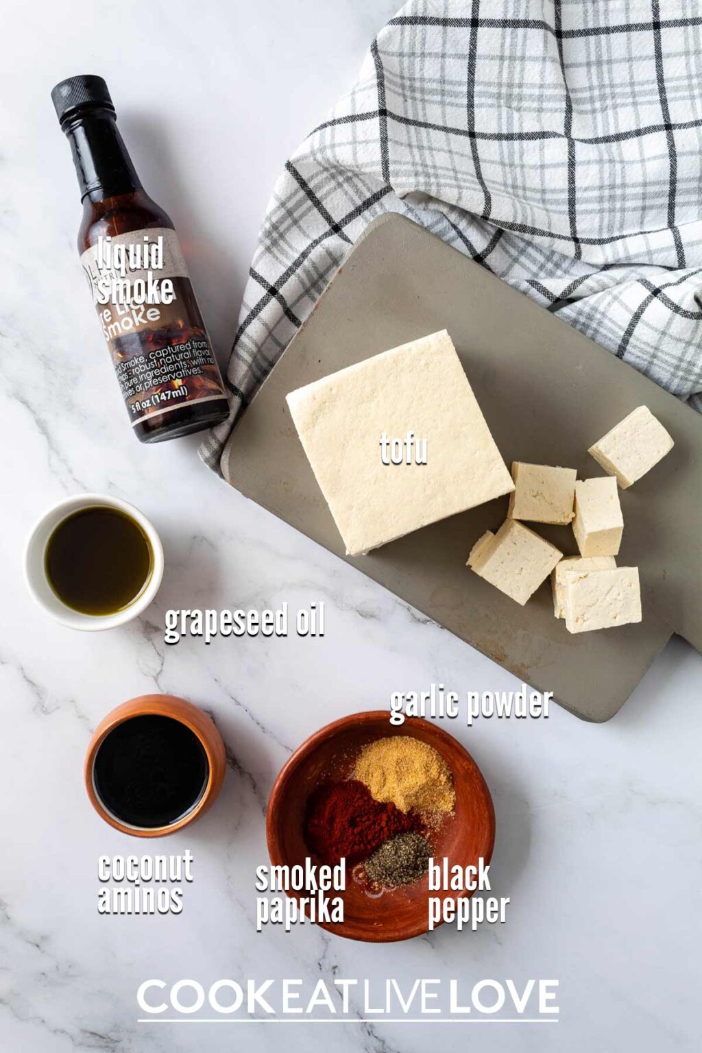 Smoked Tofu in the Oven - Cook Eat Live Love