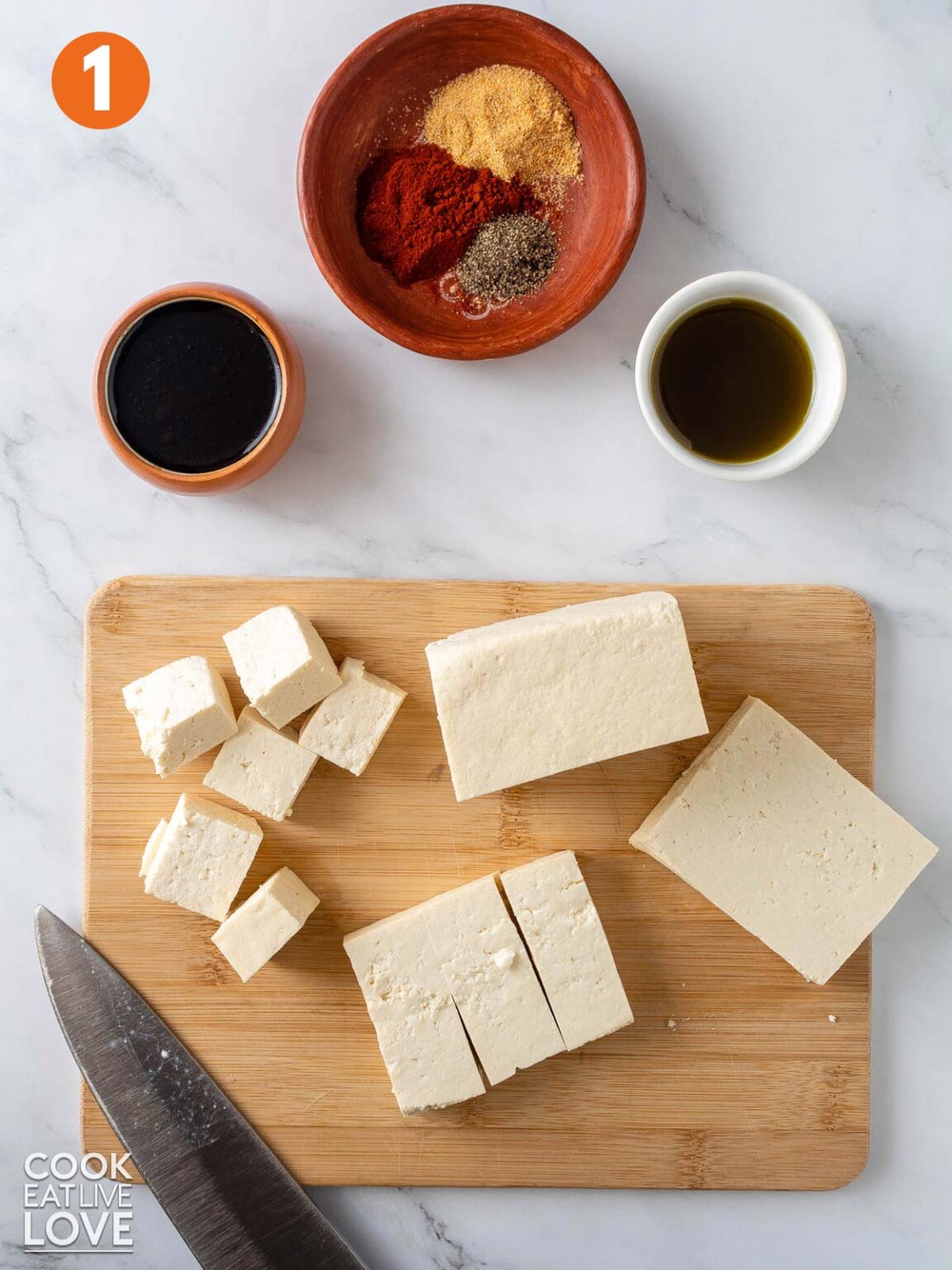 Smoked Tofu in the Oven - Cook Eat Live Love