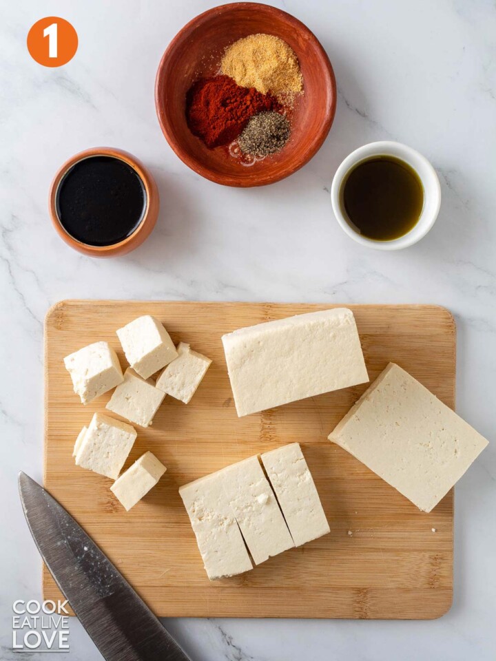 Smoked Tofu in the Oven - Cook Eat Live Love