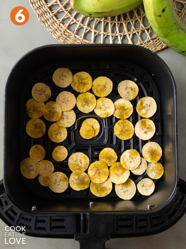 Air Fryer Plantain Chips (Sweet and Savory) Cook Eat Live Love