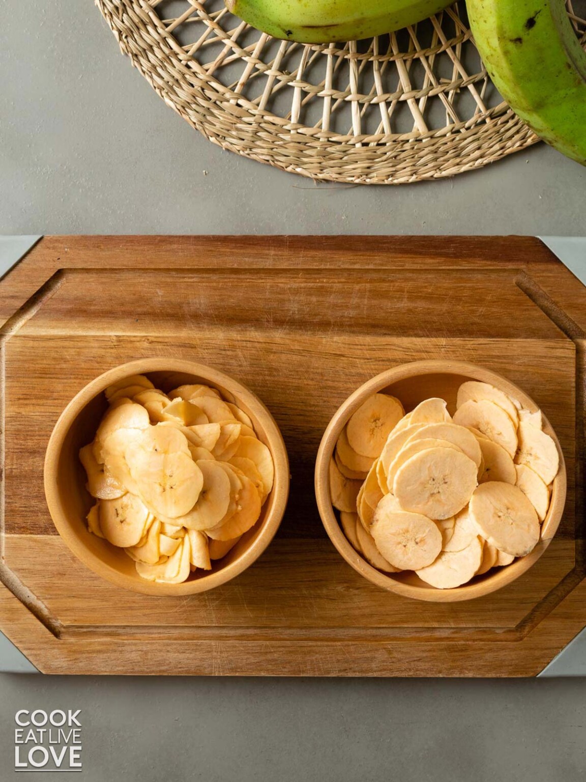 Air Fryer Plantain Chips (Sweet and Savory) Cook Eat Live Love