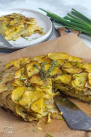 Crispy Potato Galette - Cook Eat Live Love