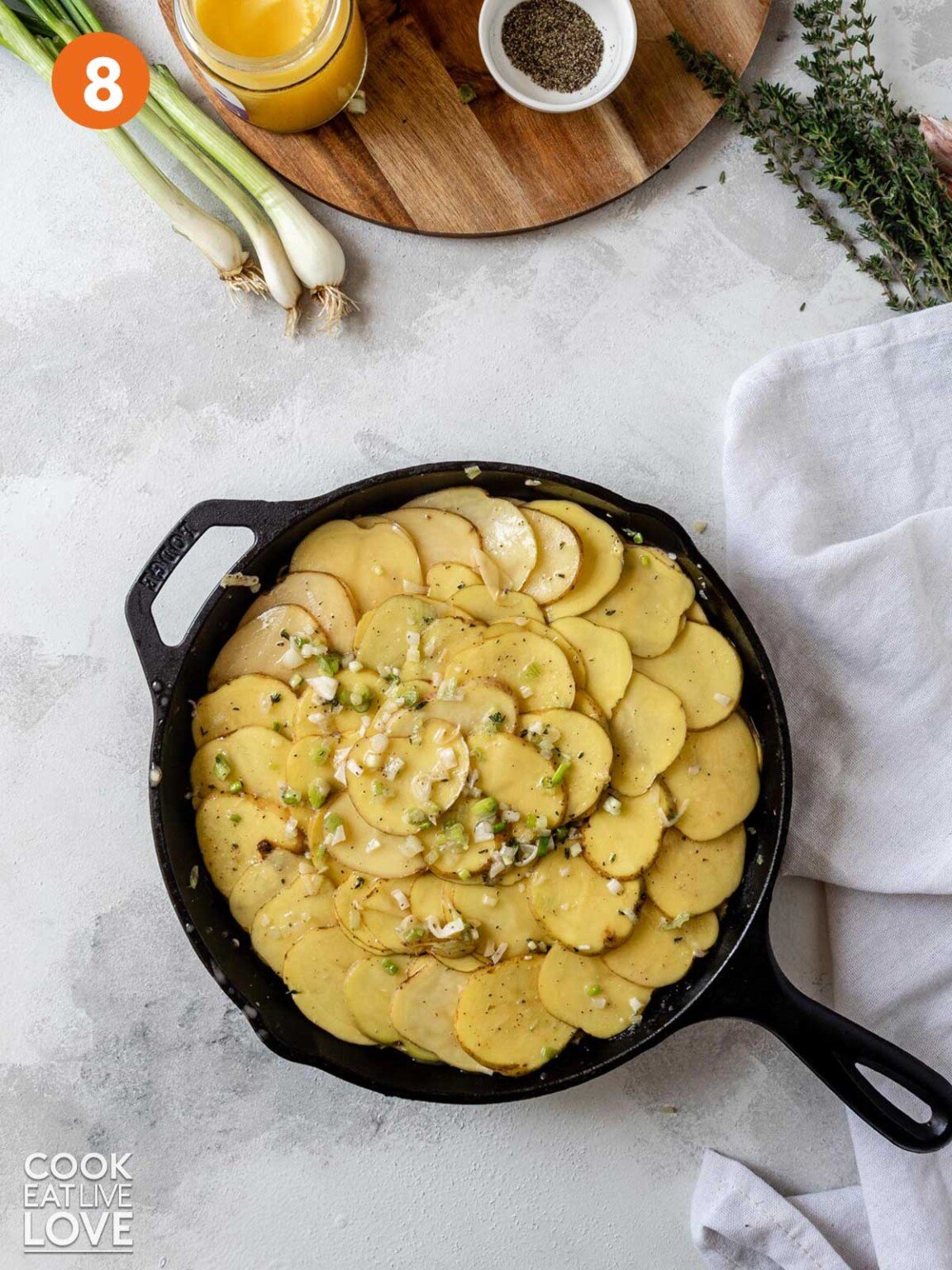 The Best Crispy Potato Galette Cook Eat Live Love