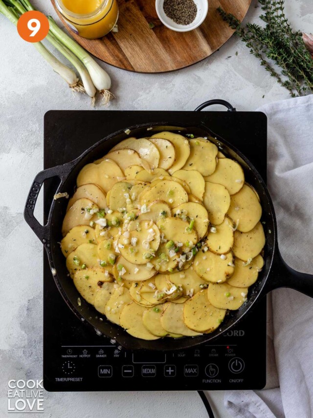 Crispy Potato Galette - Cook Eat Live Love