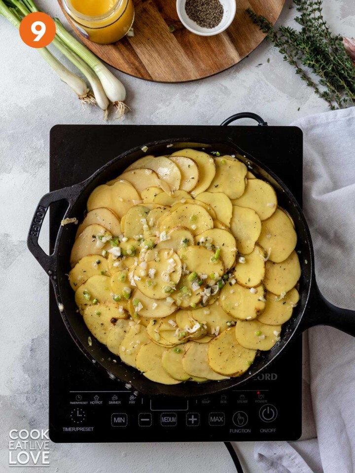 Crispy Potato Galette - Cook Eat Live Love