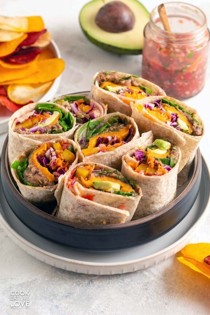 Southwest Veggie Wraps - Cook Eat Live Love