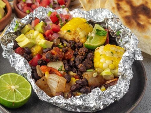 Grilled Veggie Foil Packets - Cook Eat Live Love