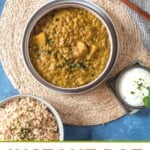 PIn for pinterest graphic with single curry image and text
