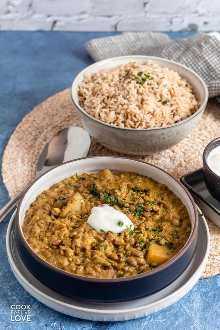 Instant Pot Lentil Curry Recipe Stovetop Cook Eat Live Love