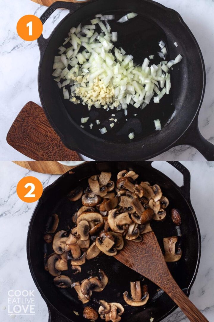 Easy Creamy Mushroom Sauce (Without Cream) Cook Eat Live Love