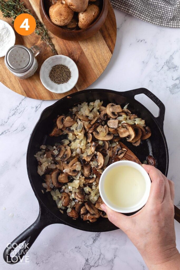 Easy Creamy Mushroom Sauce (Without Cream) Cook Eat Live Love