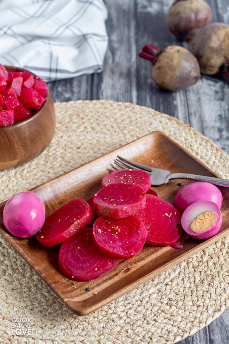 Quick Refrigerator Pickled Red Beets Recipe (No Sugar) Cook Eat Live Love
