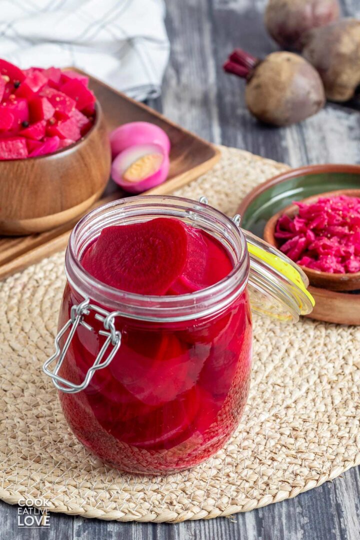 Quick Refrigerator Pickled Red Beets Recipe (No Sugar) Cook Eat Live Love