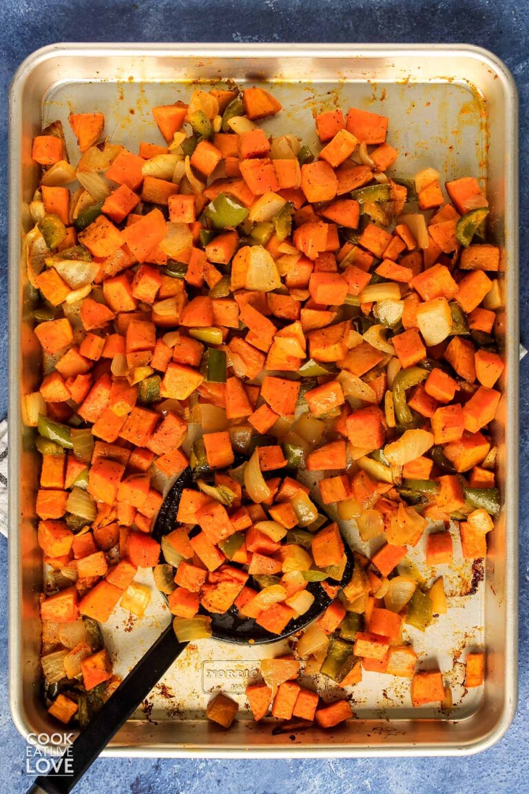 Vegetarian Sweet Potato Hash Recipe Cook Eat Live Love