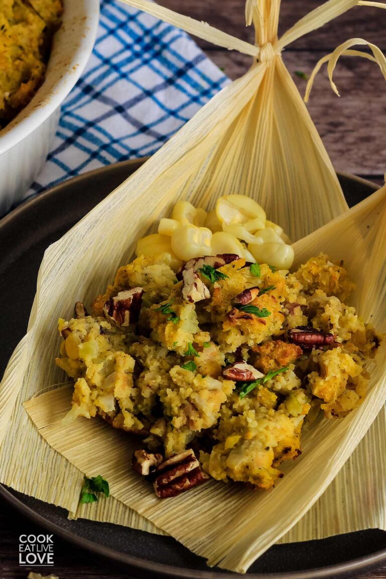 The Best Vegetarian Stuffing Casserole Recipe Cook Eat Live Love