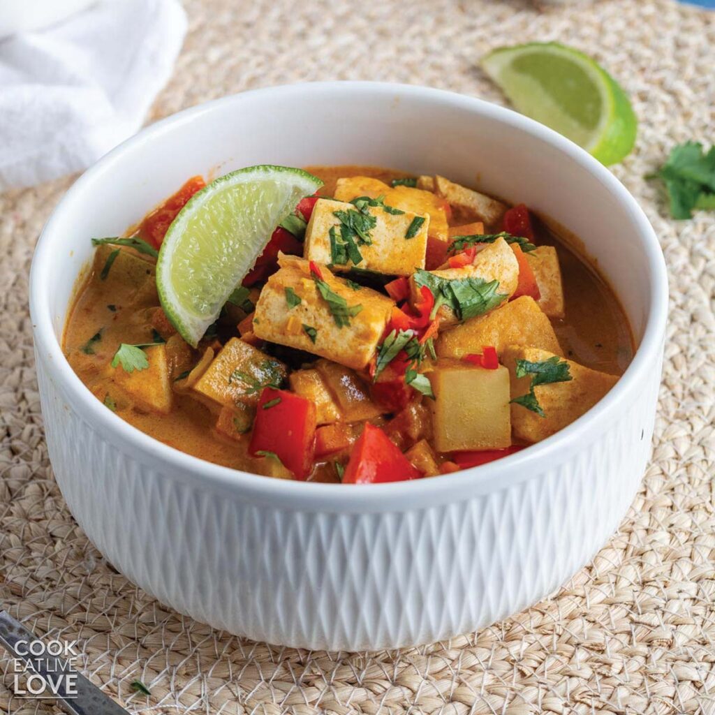 Easy Thai Yellow Curry Recipe with Tofu - Cook Eat Live Love