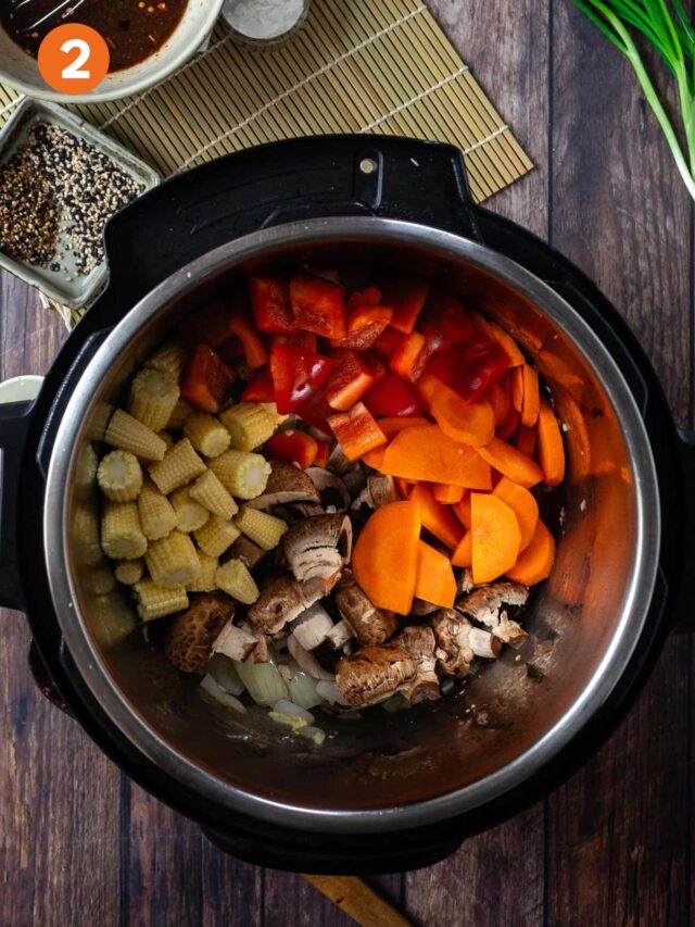 Easy Instant Pot Stir Fry Vegetables Cook Eat Live Love