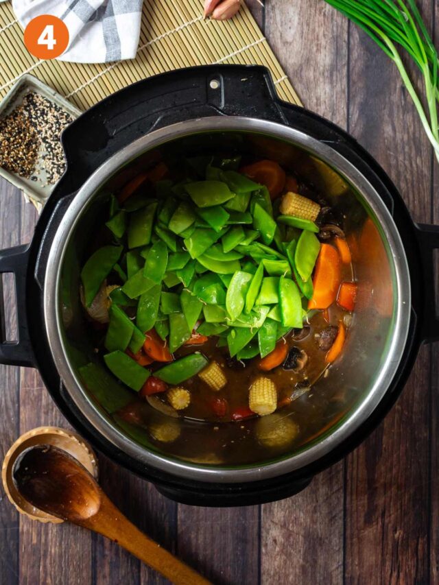 Easy Instant Pot Stir Fry Vegetables - Cook Eat Live Love
