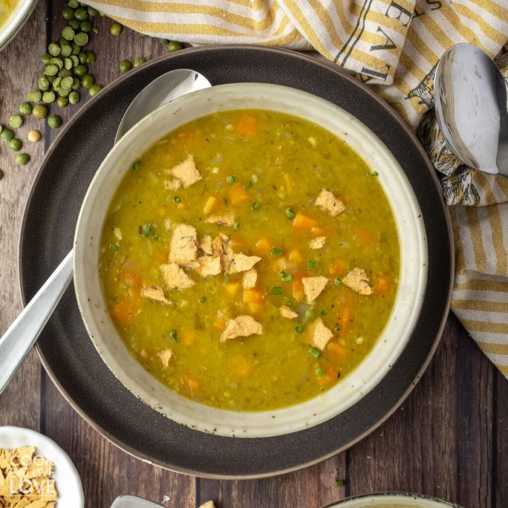 Easy Split Pea Soup (Instant Pot & Stove) Cook Eat Live Love