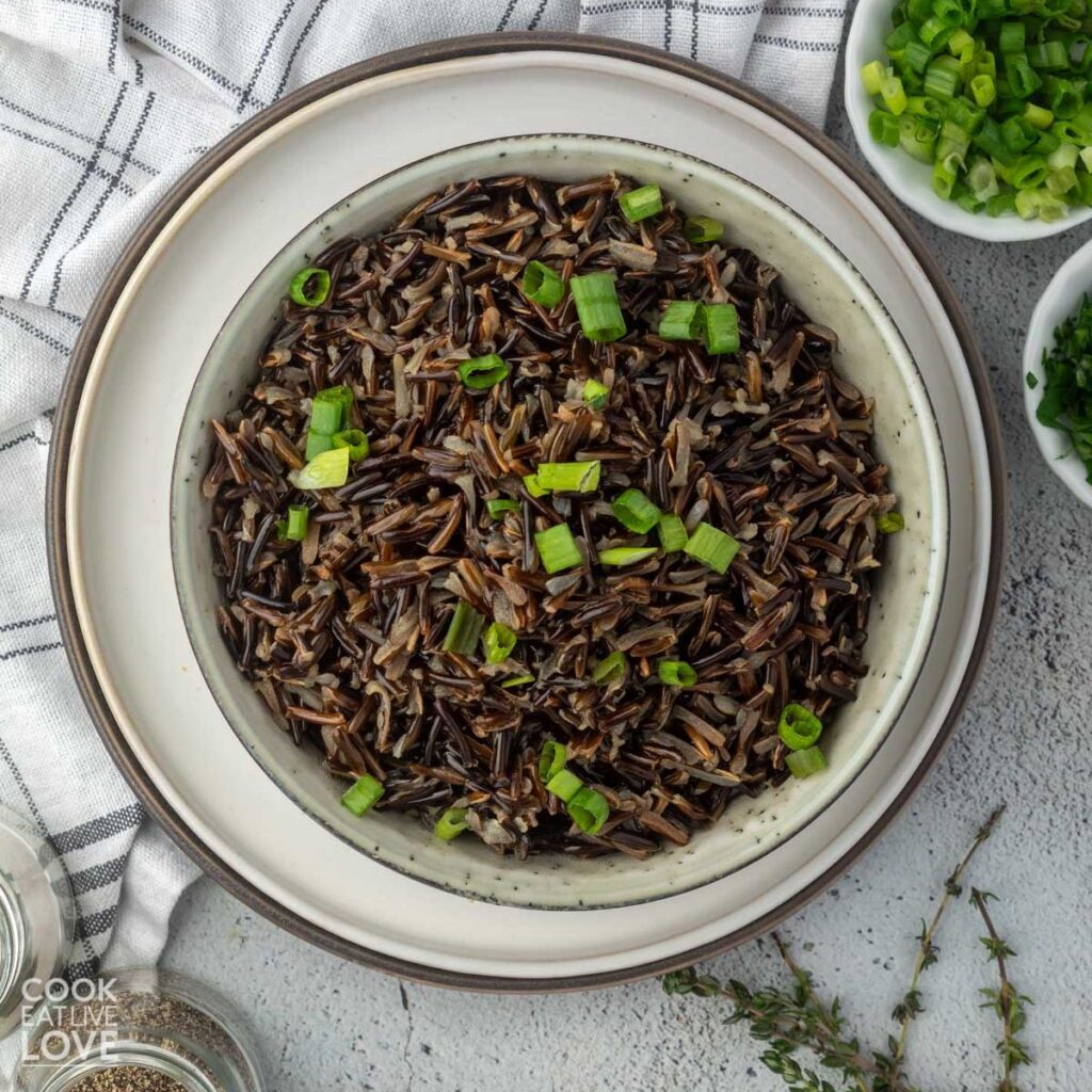 Instant Pot Wild Rice - Cook Eat Live Love